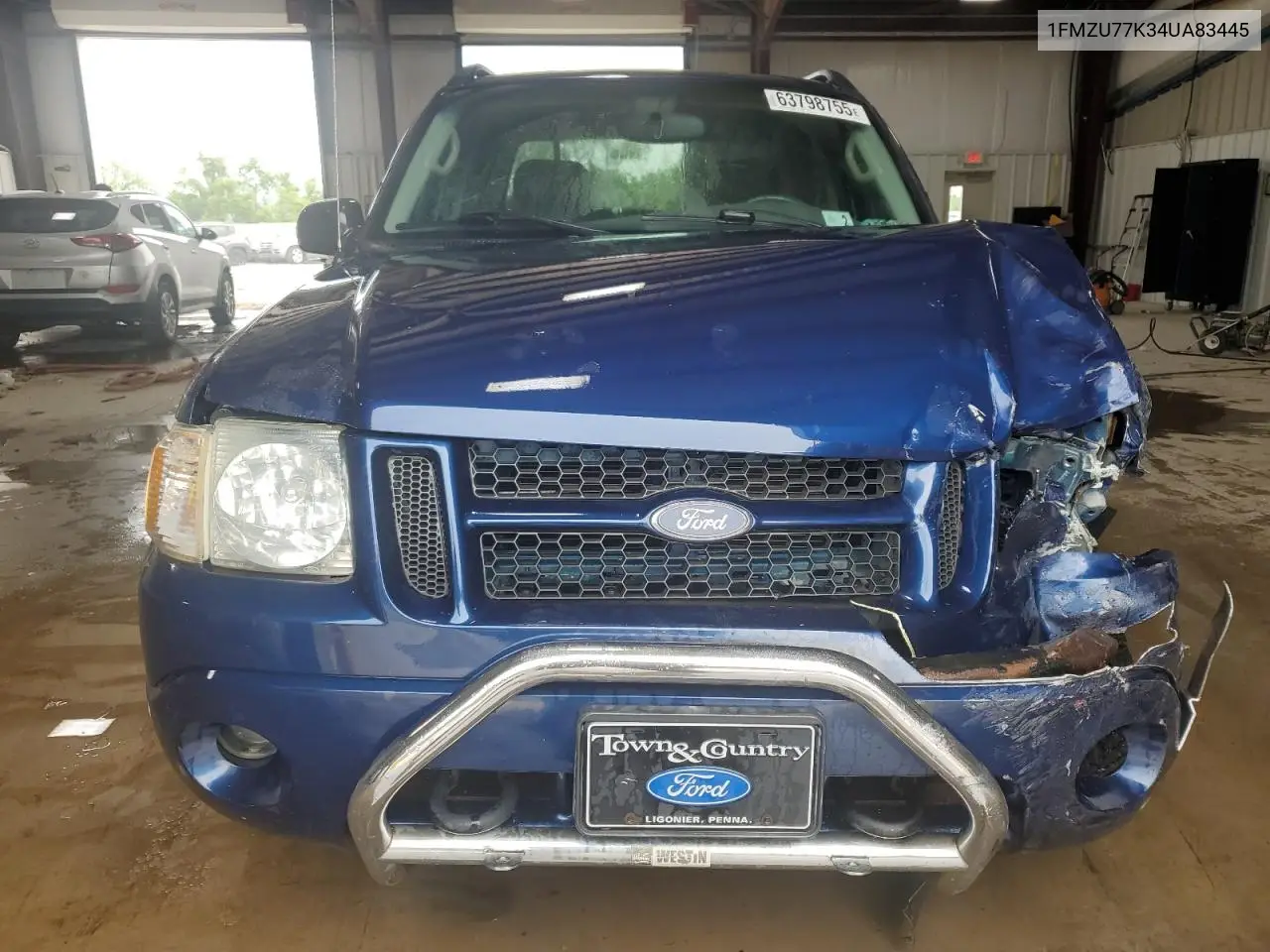 2004 Ford Explorer Sport Trac VIN: 1FMZU77K34UA83445 Lot: 63798755