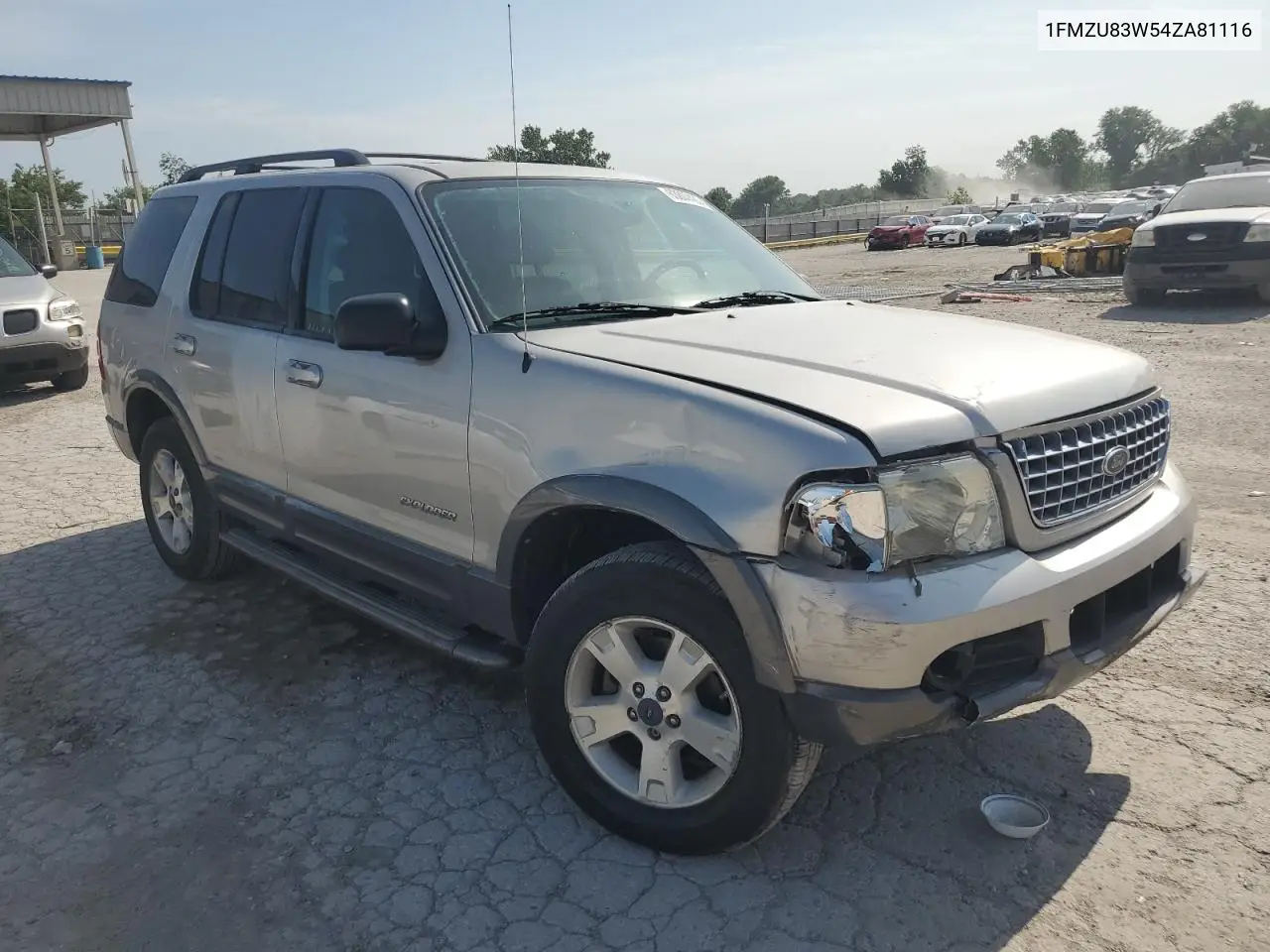2004 Ford Explorer Xlt VIN: 1FMZU83W54ZA81116 Lot: 63807435