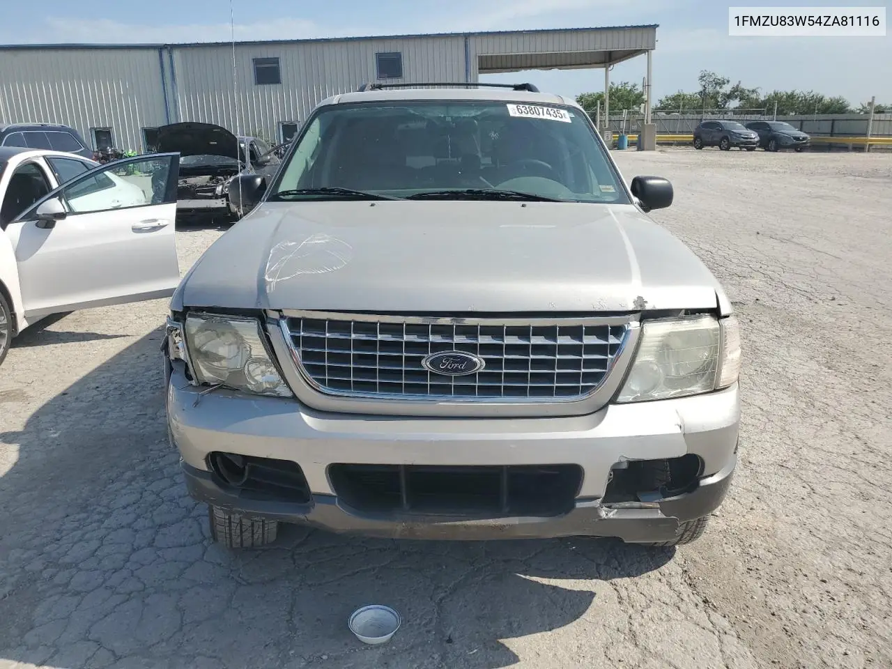 2004 Ford Explorer Xlt VIN: 1FMZU83W54ZA81116 Lot: 63807435