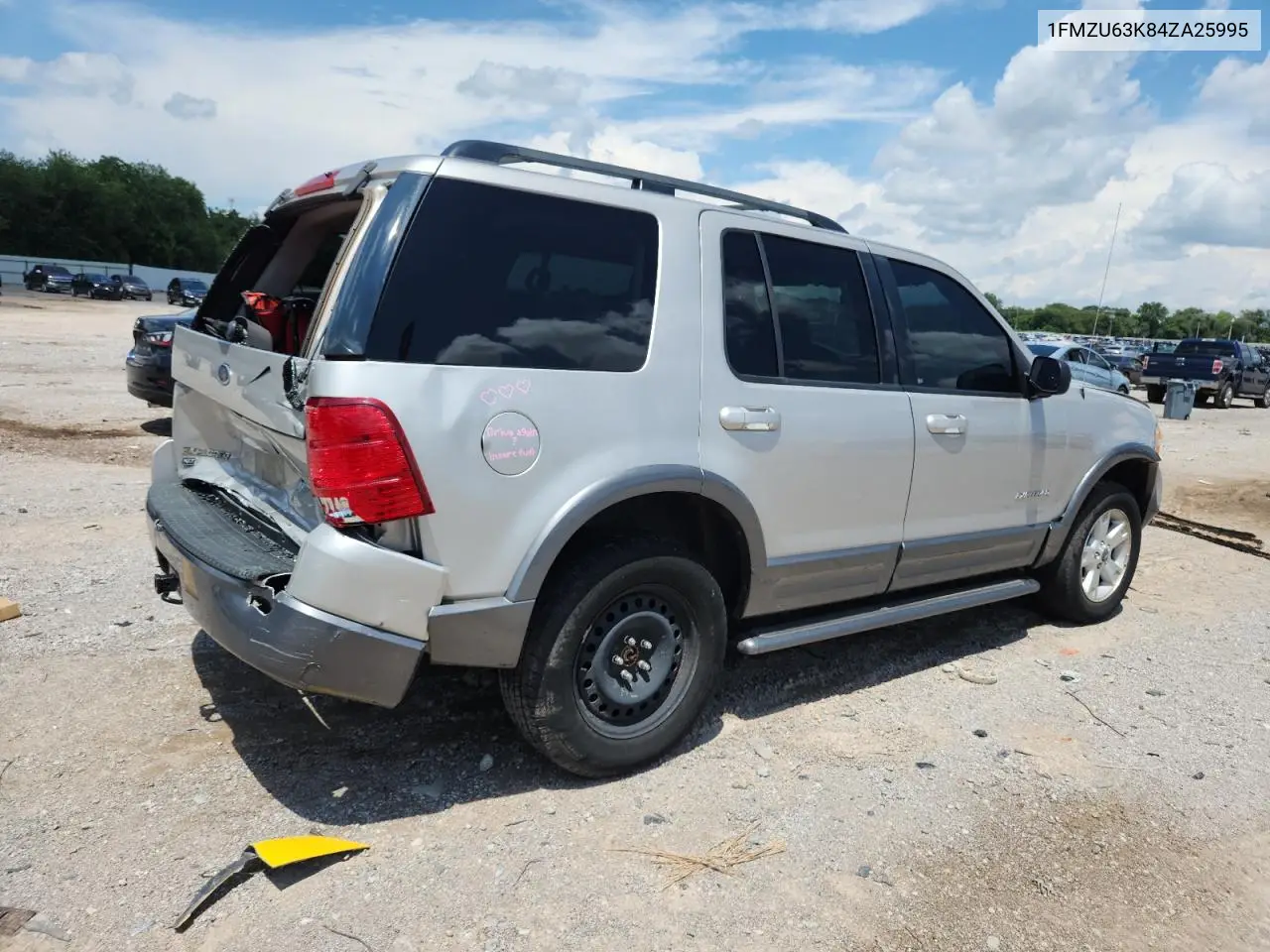 2004 Ford Explorer Xlt VIN: 1FMZU63K84ZA25995 Lot: 64020595