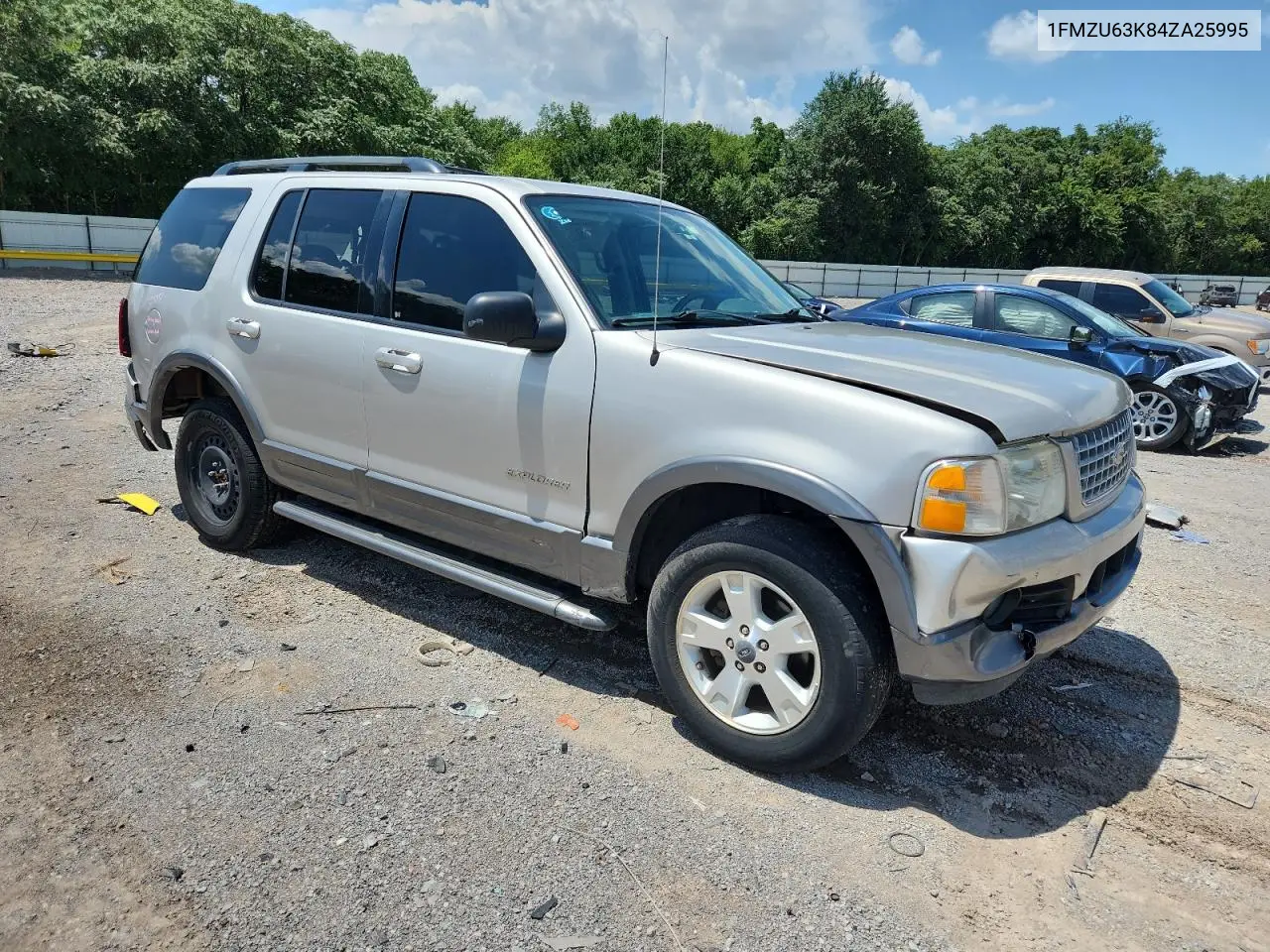 2004 Ford Explorer Xlt VIN: 1FMZU63K84ZA25995 Lot: 64020595