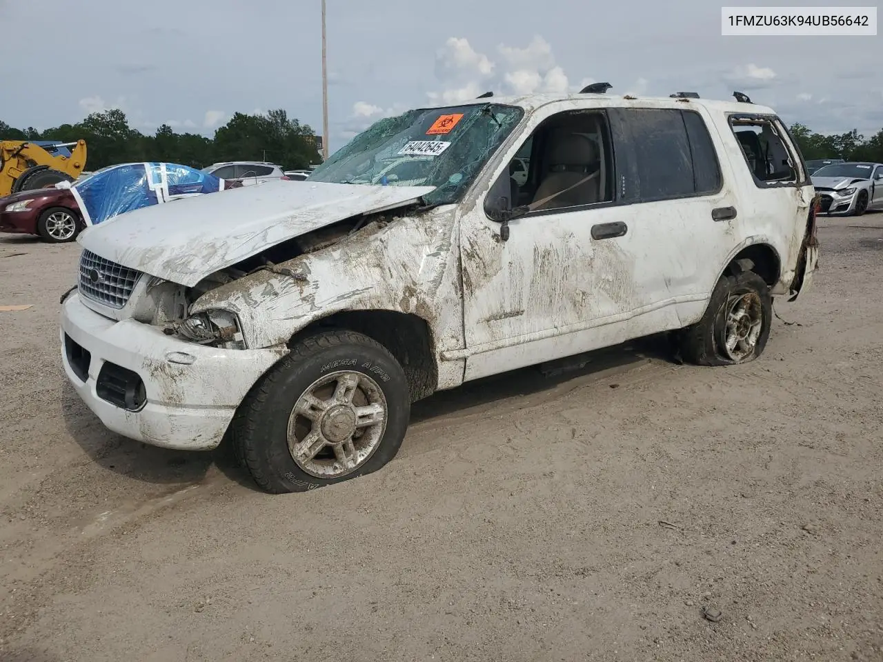 2004 Ford Explorer Xlt VIN: 1FMZU63K94UB56642 Lot: 64042645