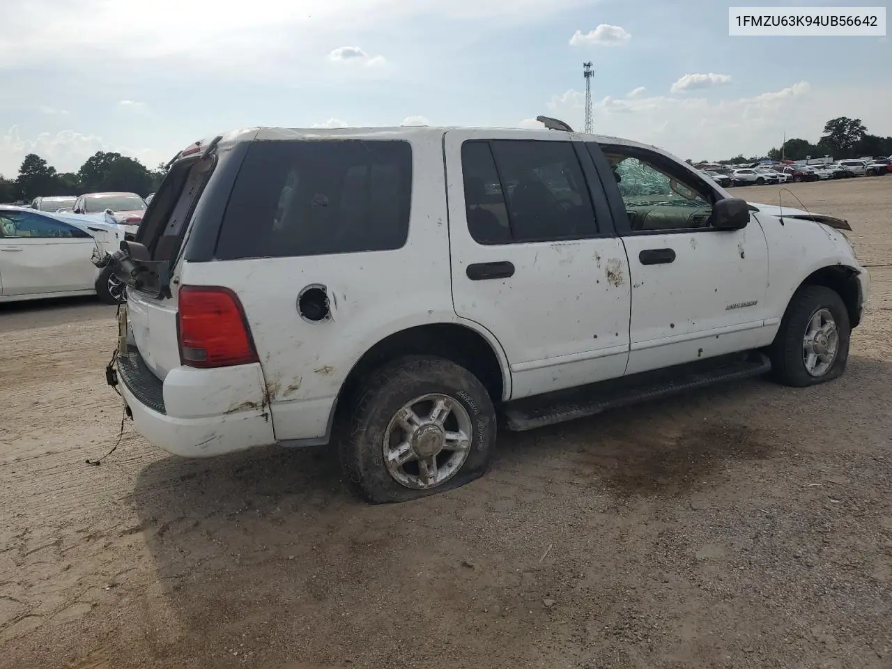 2004 Ford Explorer Xlt VIN: 1FMZU63K94UB56642 Lot: 64042645