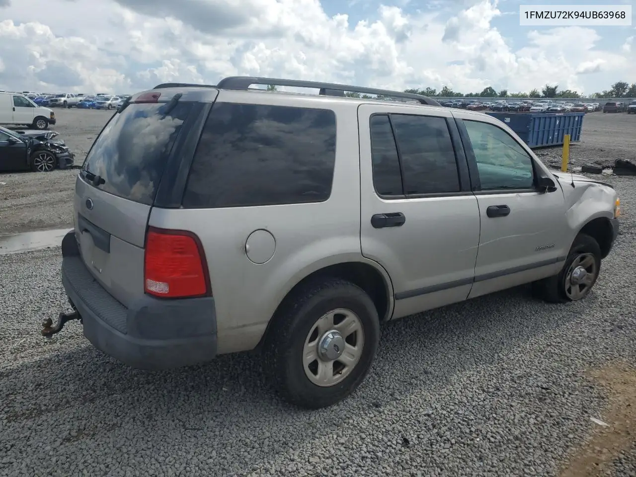 2004 Ford Explorer Xls VIN: 1FMZU72K94UB63968 Lot: 64535495