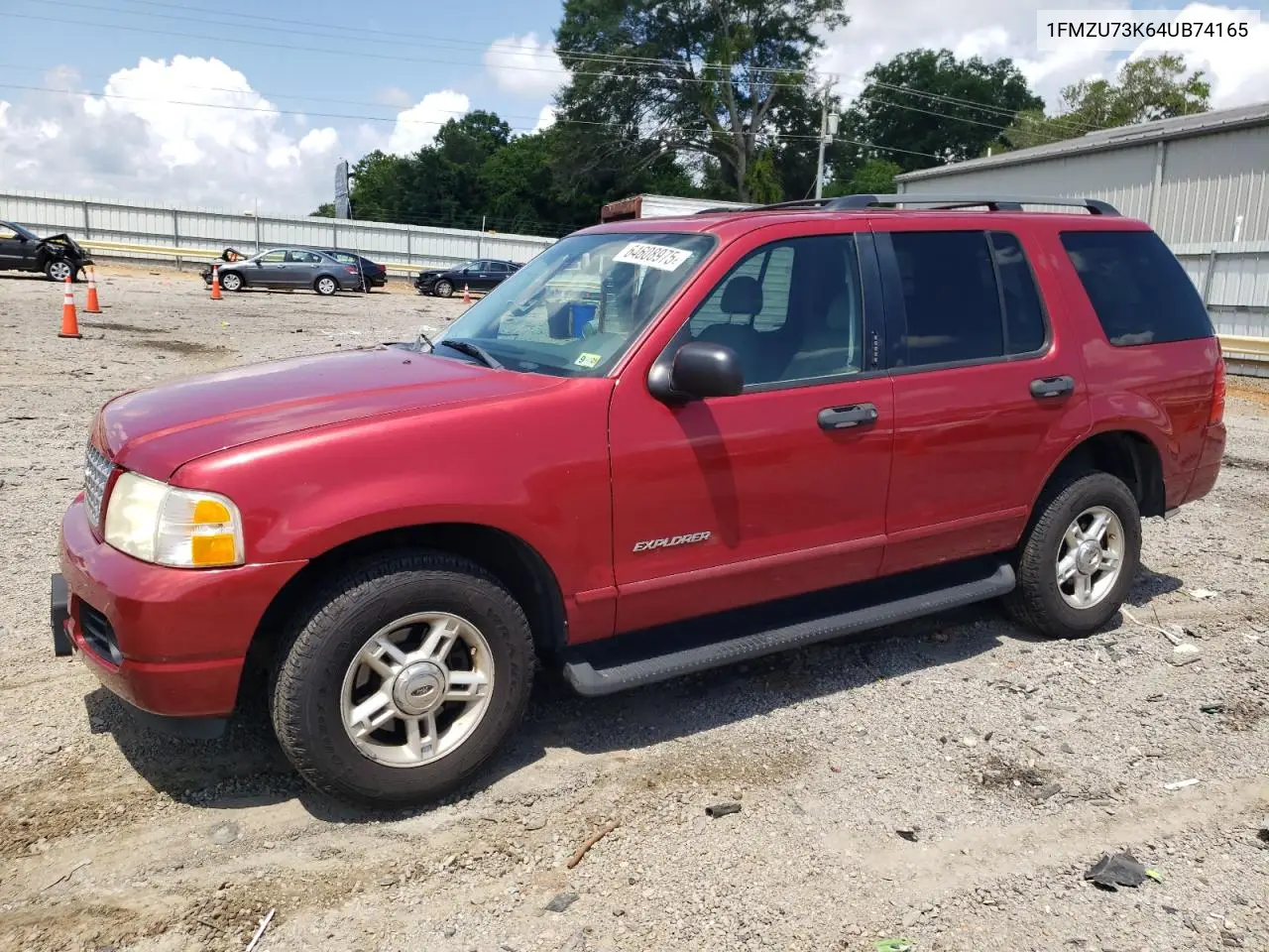2004 Ford Explorer Xlt VIN: 1FMZU73K64UB74165 Lot: 64608975