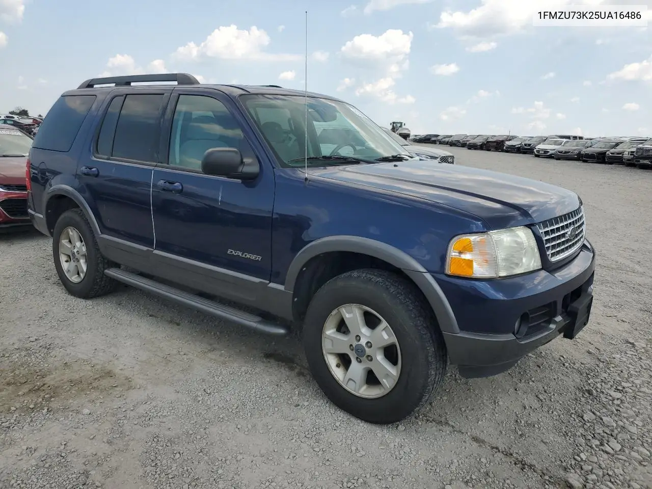 2005 Ford Explorer Xlt VIN: 1FMZU73K25UA16486 Lot: 61530875