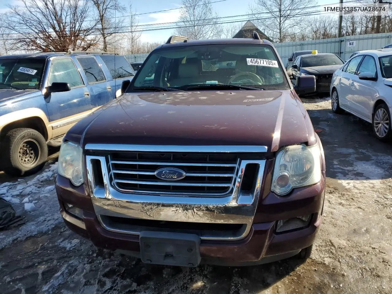2007 Ford Explorer Sport Trac Limited VIN: 1FMEU53857UA28674 Lot: 45677105