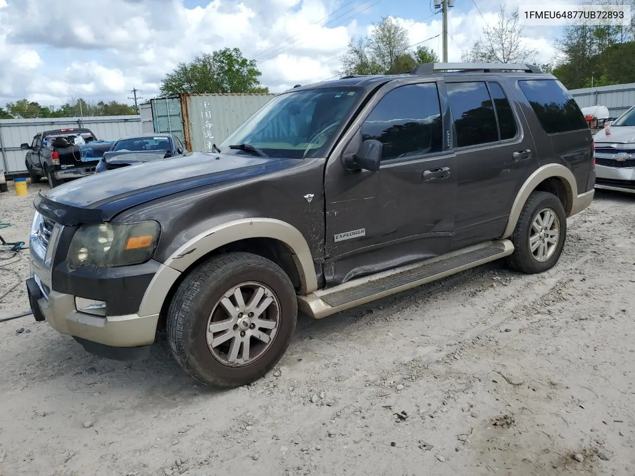 2007 Ford Explorer Eddie Bauer VIN: 1FMEU64877UB72893 Lot: 49466955