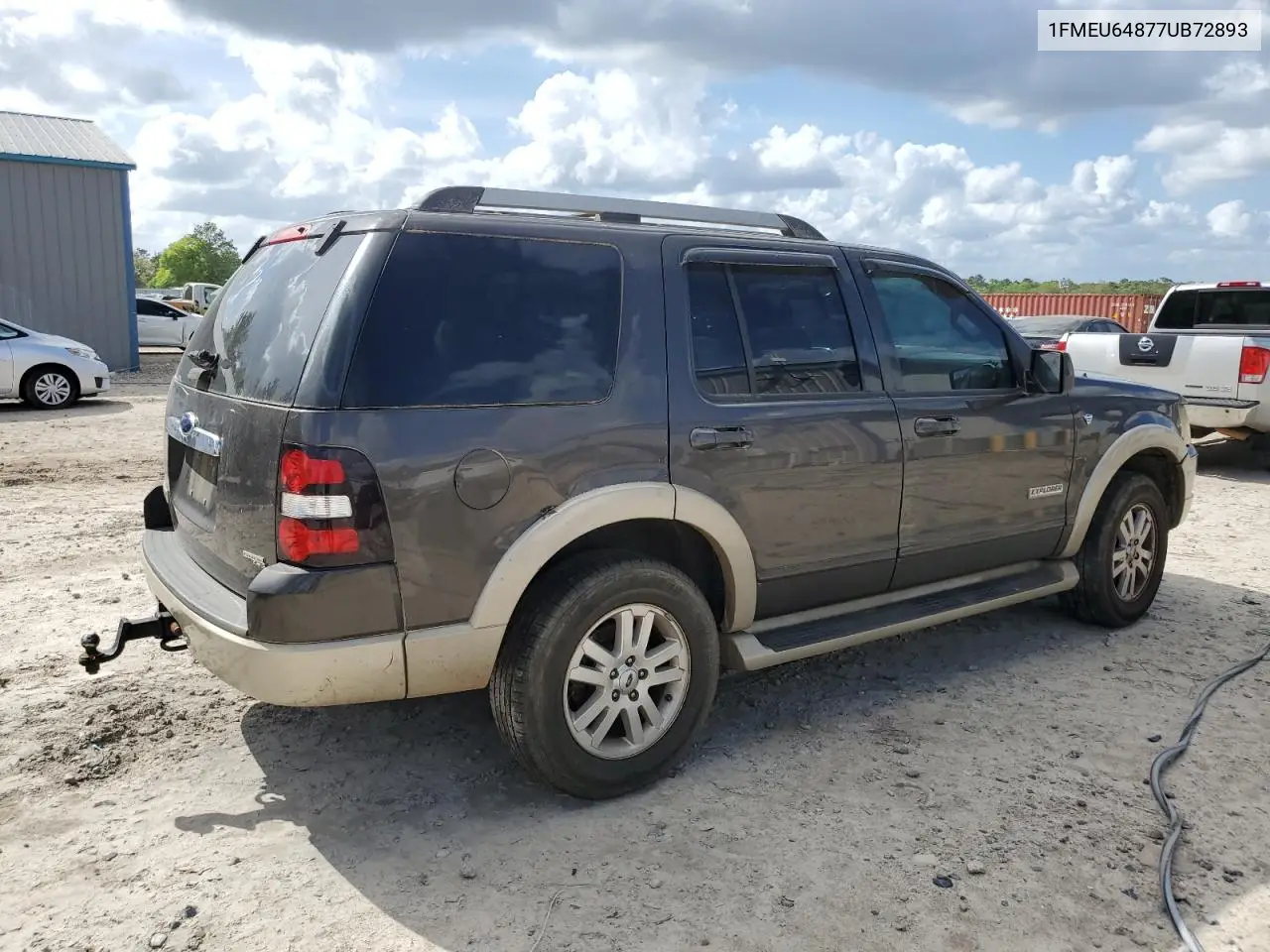 2007 Ford Explorer Eddie Bauer VIN: 1FMEU64877UB72893 Lot: 49466955