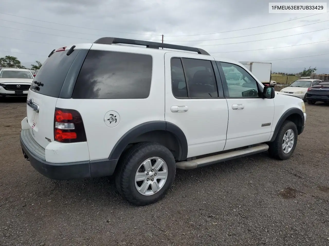 2007 Ford Explorer Xlt VIN: 1FMEU63E87UB33429 Lot: 49518935