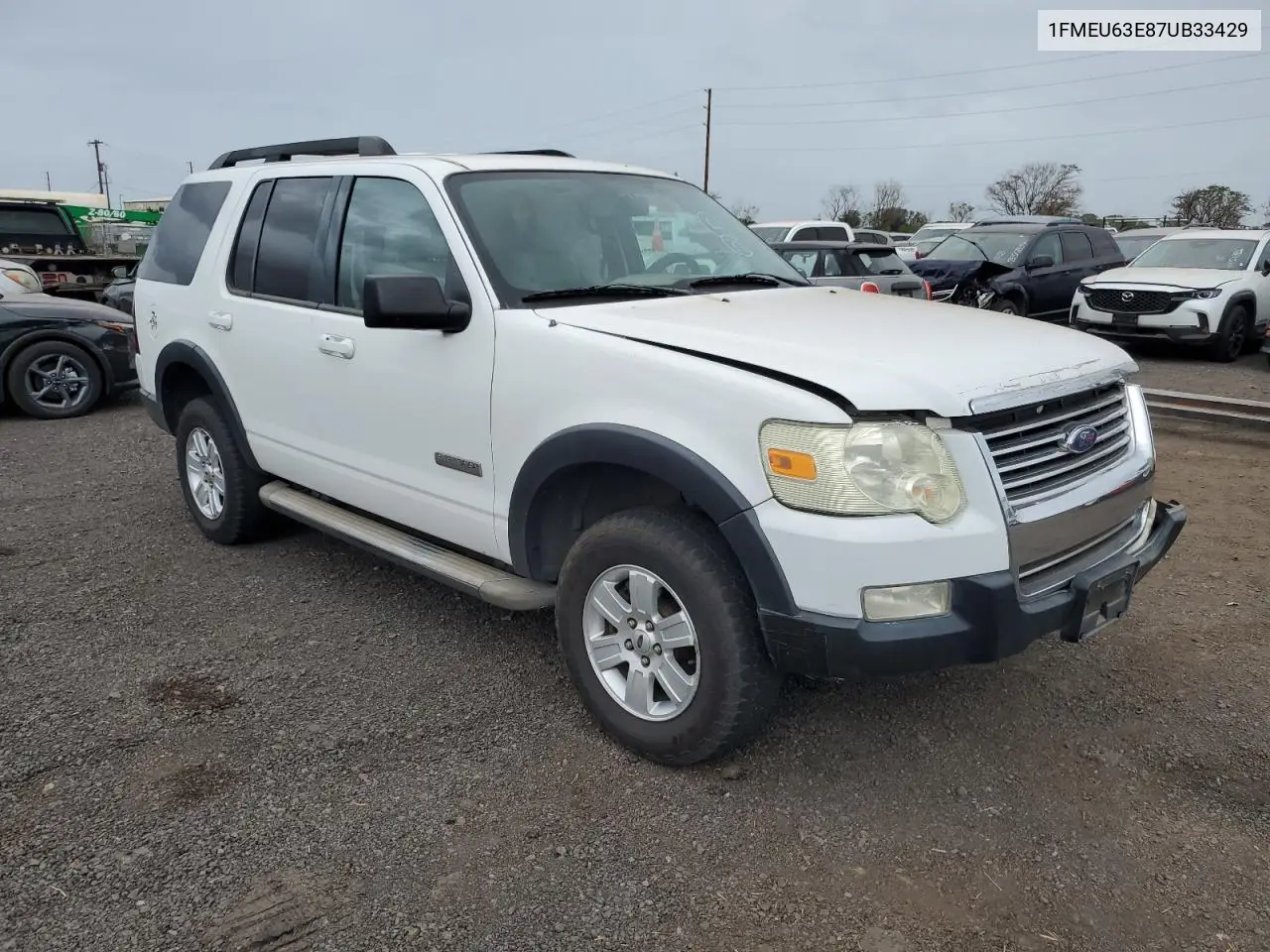 2007 Ford Explorer Xlt VIN: 1FMEU63E87UB33429 Lot: 49518935