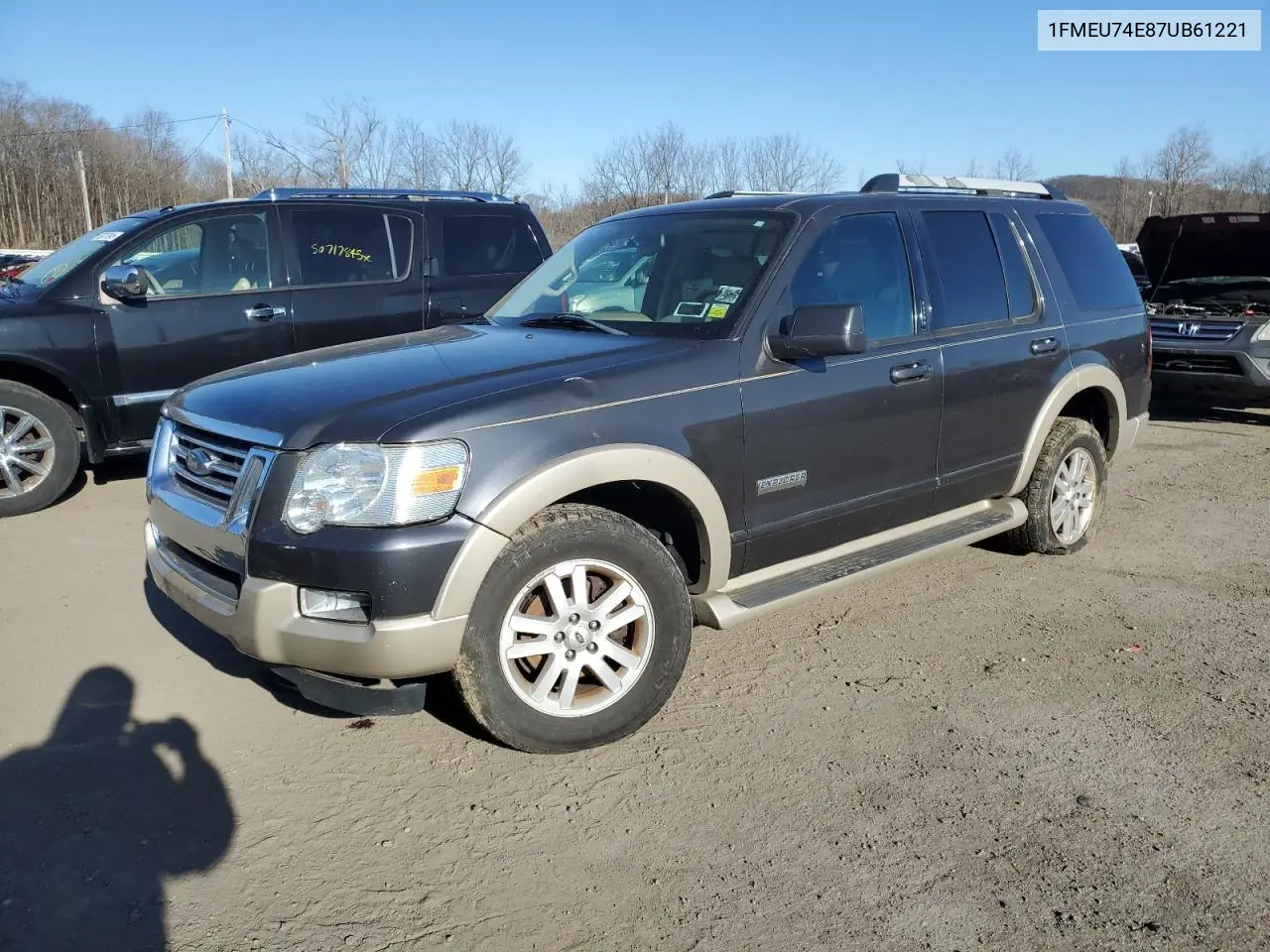 2007 Ford Explorer Eddie Bauer VIN: 1FMEU74E87UB61221 Lot: 50811235