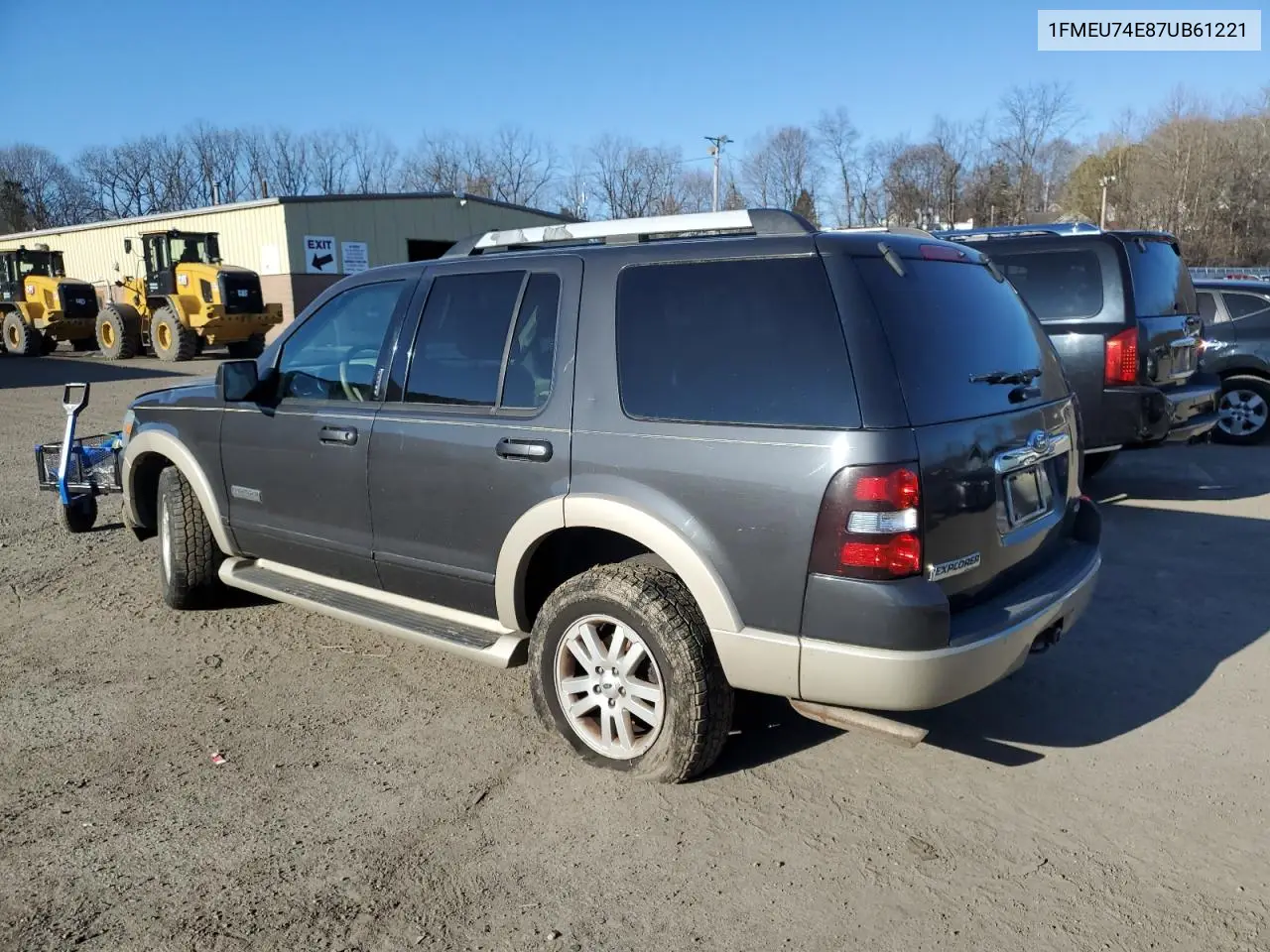 2007 Ford Explorer Eddie Bauer VIN: 1FMEU74E87UB61221 Lot: 50811235