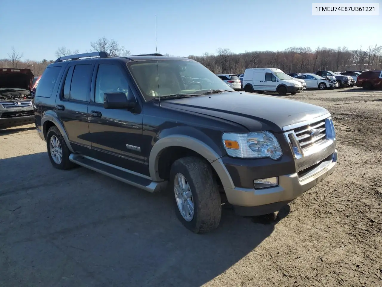 2007 Ford Explorer Eddie Bauer VIN: 1FMEU74E87UB61221 Lot: 50811235