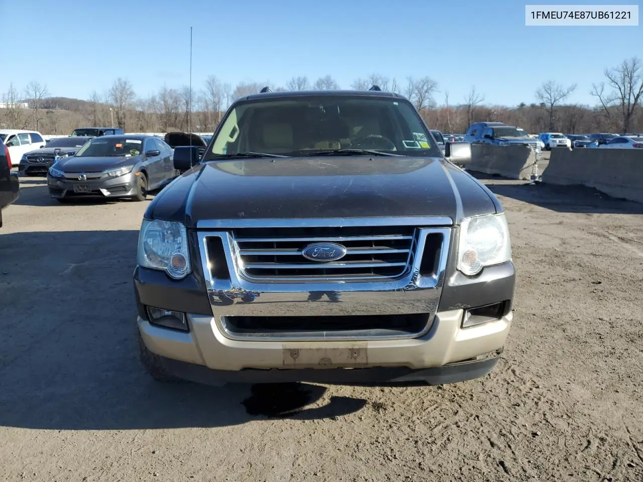 2007 Ford Explorer Eddie Bauer VIN: 1FMEU74E87UB61221 Lot: 50811235
