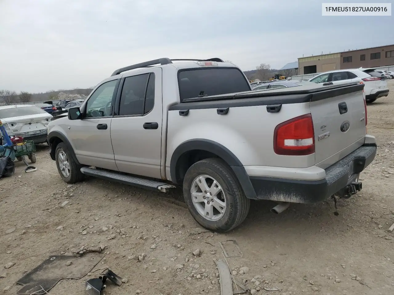 2007 Ford Explorer Sport Trac Xlt VIN: 1FMEU51827UA00916 Lot: 50891135