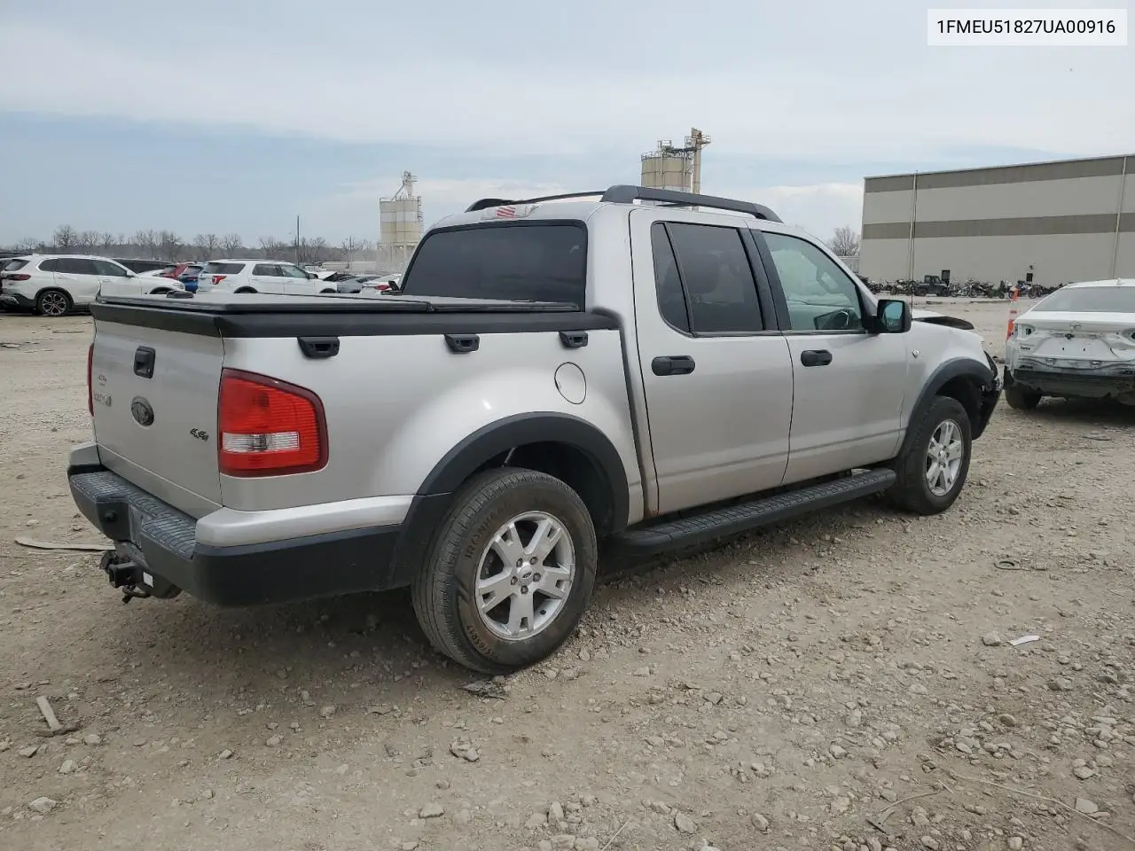 2007 Ford Explorer Sport Trac Xlt VIN: 1FMEU51827UA00916 Lot: 50891135