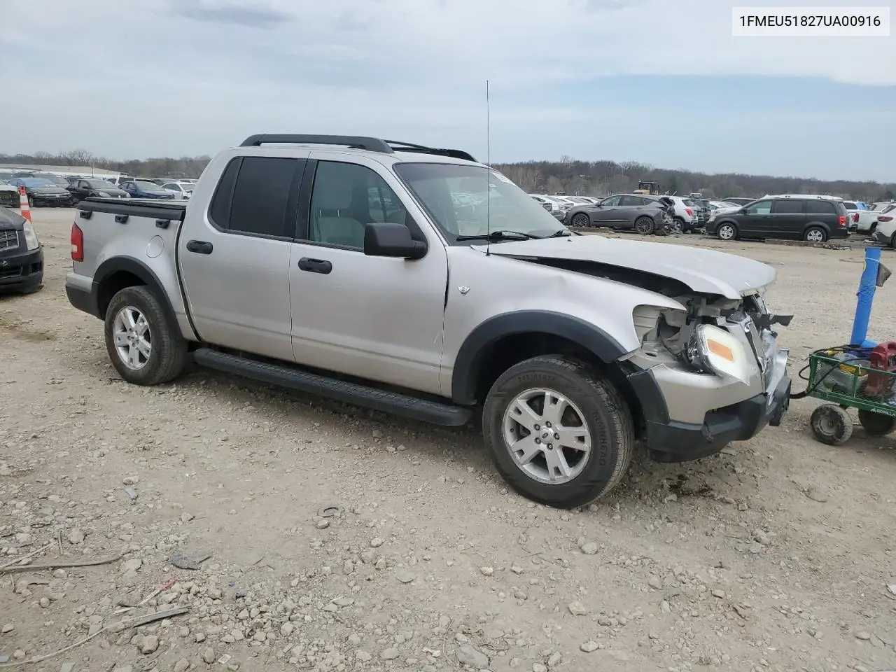 2007 Ford Explorer Sport Trac Xlt VIN: 1FMEU51827UA00916 Lot: 50891135