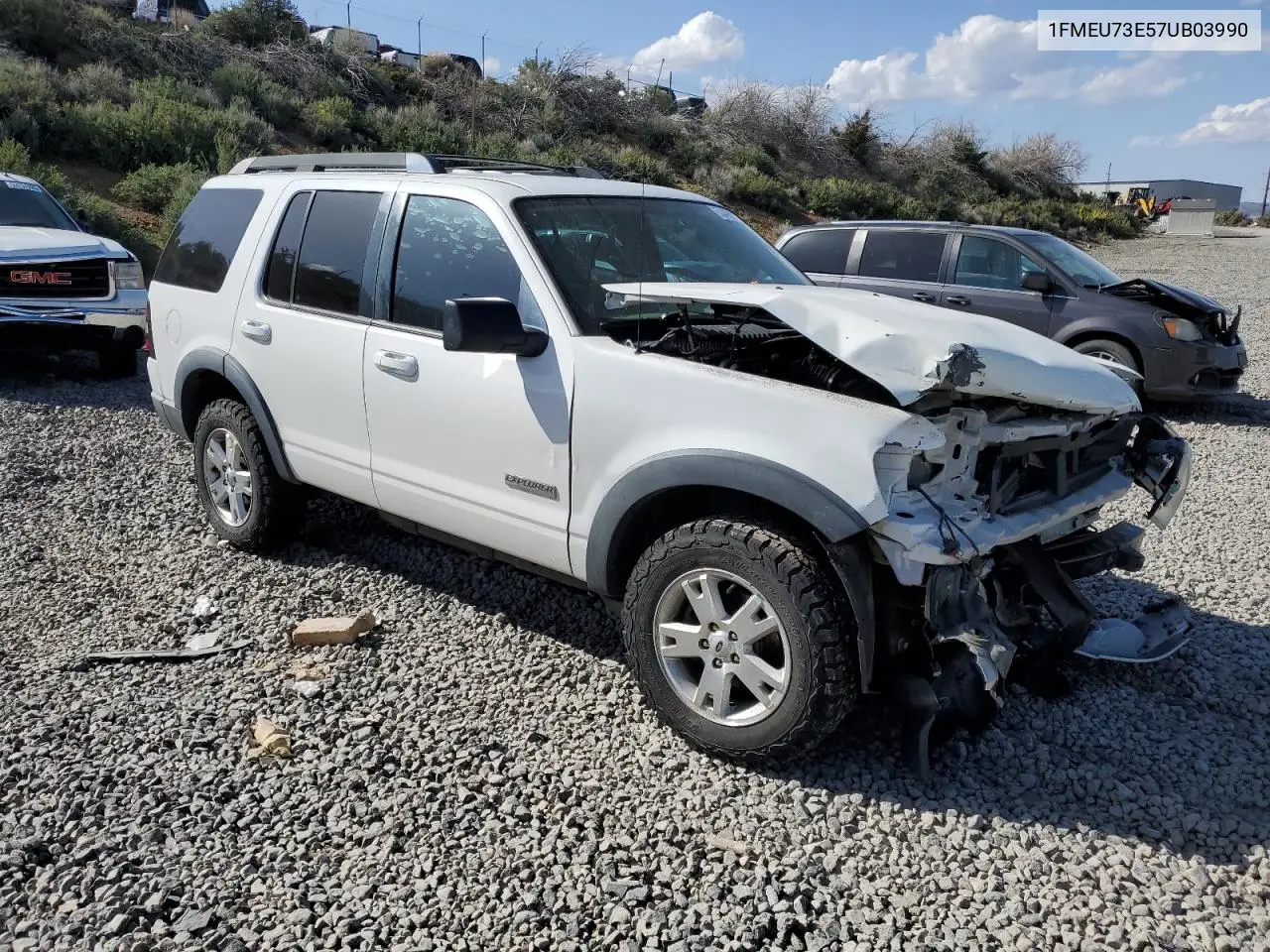 2007 Ford Explorer Xlt VIN: 1FMEU73E57UB03990 Lot: 53495965