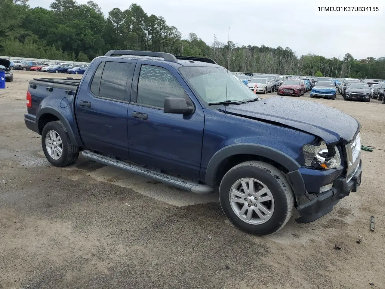 2007 Ford Explorer Sport Trac Xlt VIN: 1FMEU31K37UB34155 Lot: 56116635