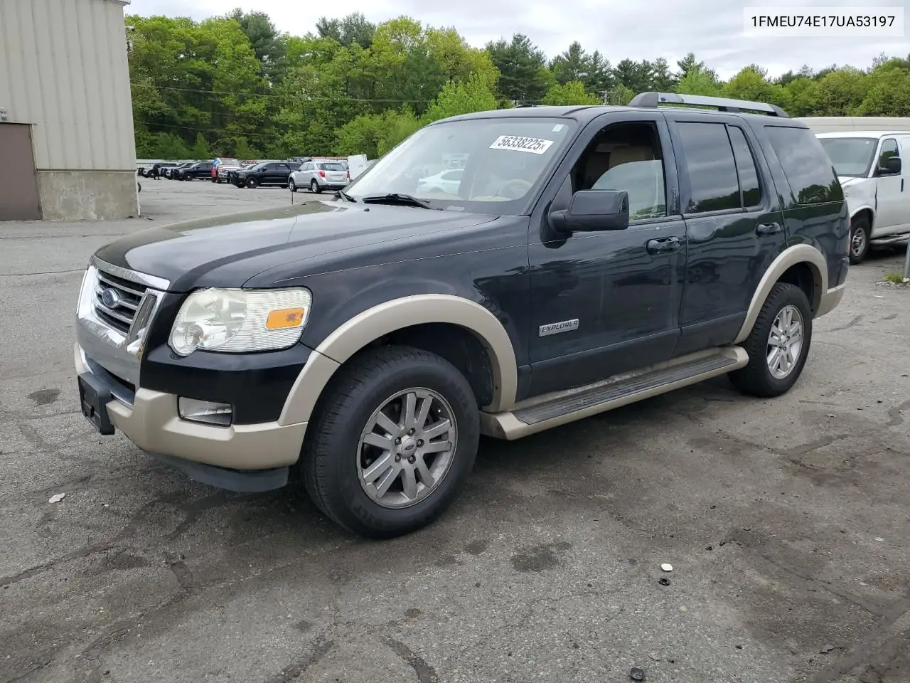 2007 Ford Explorer Eddie Bauer VIN: 1FMEU74E17UA53197 Lot: 56338225
