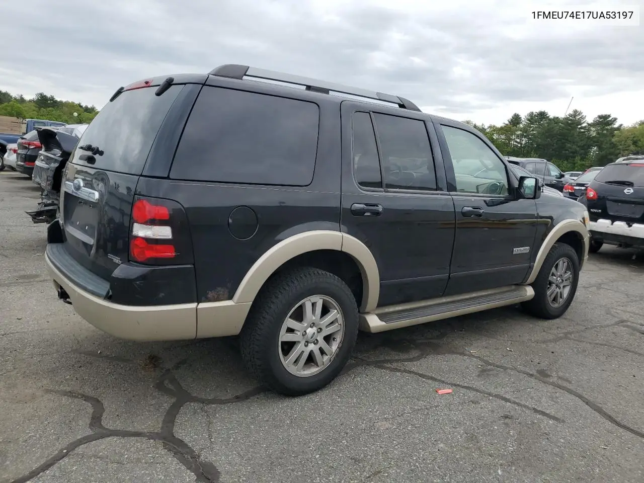 2007 Ford Explorer Eddie Bauer VIN: 1FMEU74E17UA53197 Lot: 56338225