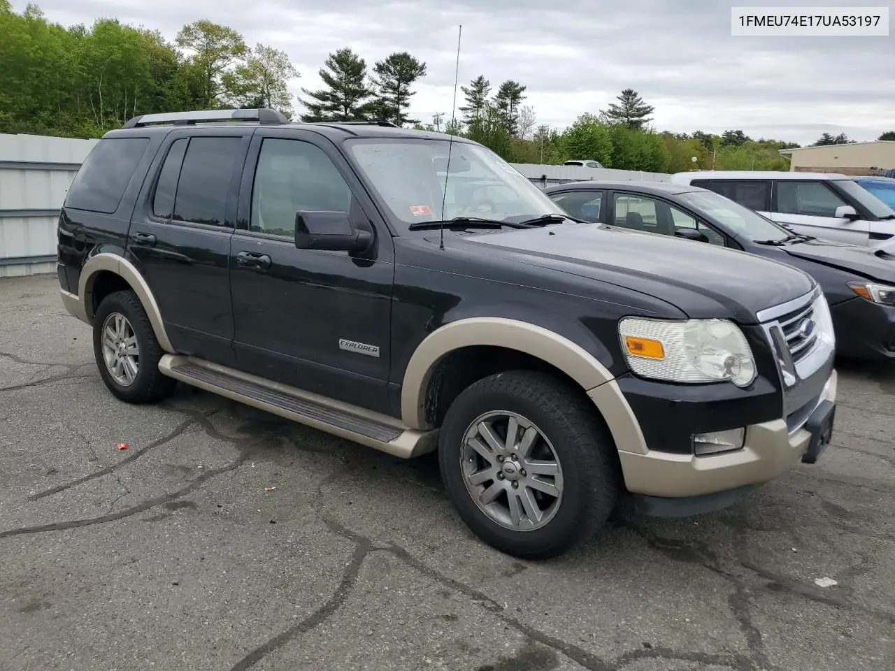 2007 Ford Explorer Eddie Bauer VIN: 1FMEU74E17UA53197 Lot: 56338225