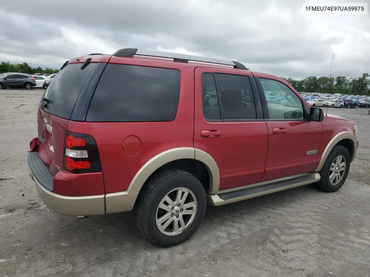 2007 Ford Explorer Eddie Bauer VIN: 1FMEU74E97UA59975 Lot: 56460195
