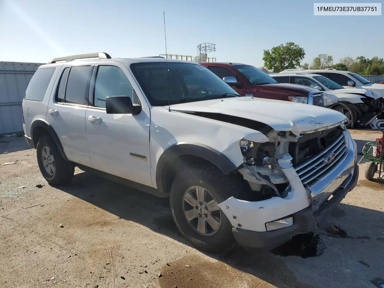 2007 Ford Explorer Xlt VIN: 1FMEU73E37UB37751 Lot: 56474745