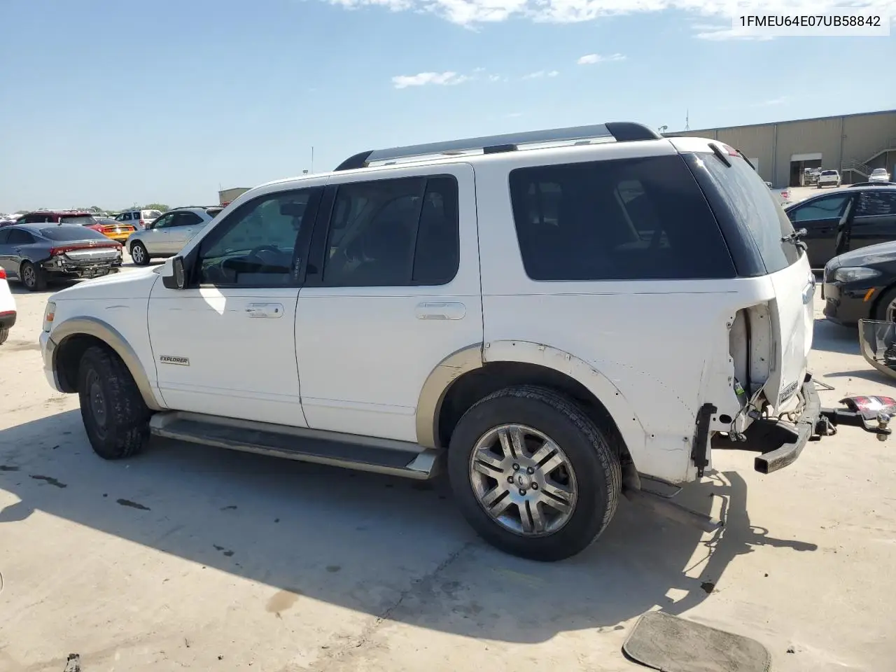 2007 Ford Explorer Eddie Bauer VIN: 1FMEU64E07UB58842 Lot: 56553845