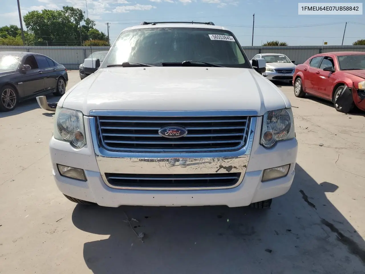 2007 Ford Explorer Eddie Bauer VIN: 1FMEU64E07UB58842 Lot: 56553845