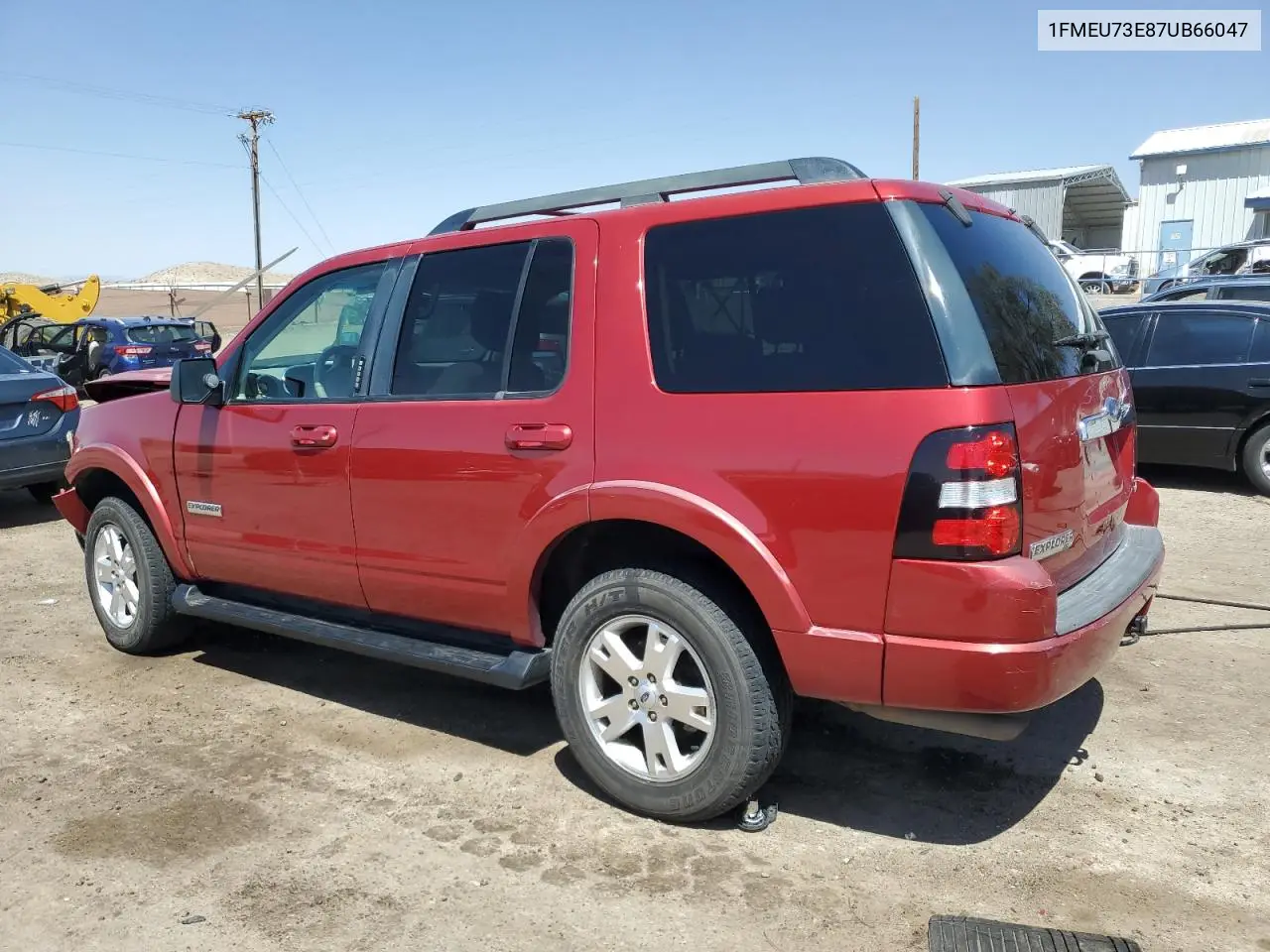 2007 Ford Explorer Xlt VIN: 1FMEU73E87UB66047 Lot: 56687345