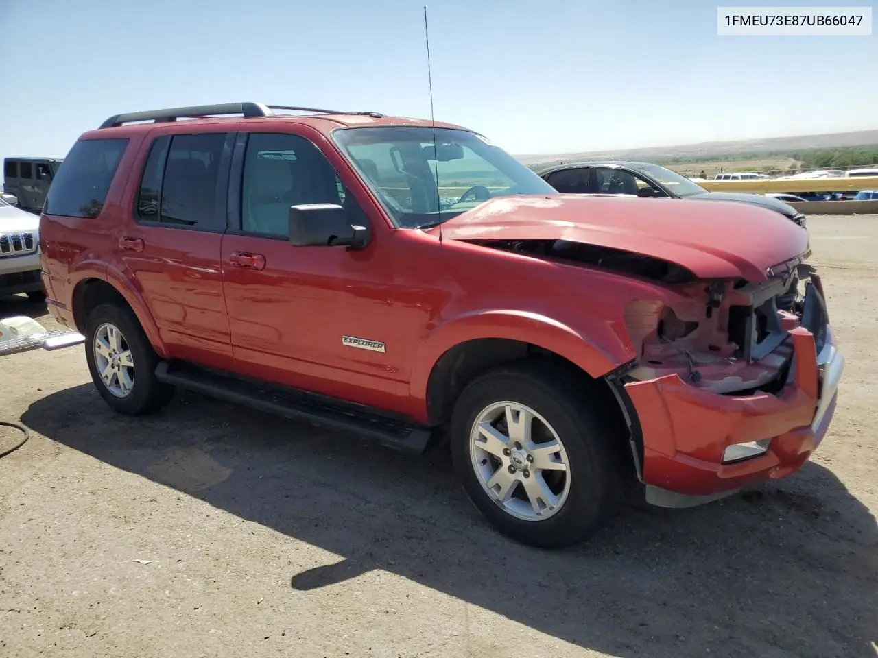 2007 Ford Explorer Xlt VIN: 1FMEU73E87UB66047 Lot: 56687345