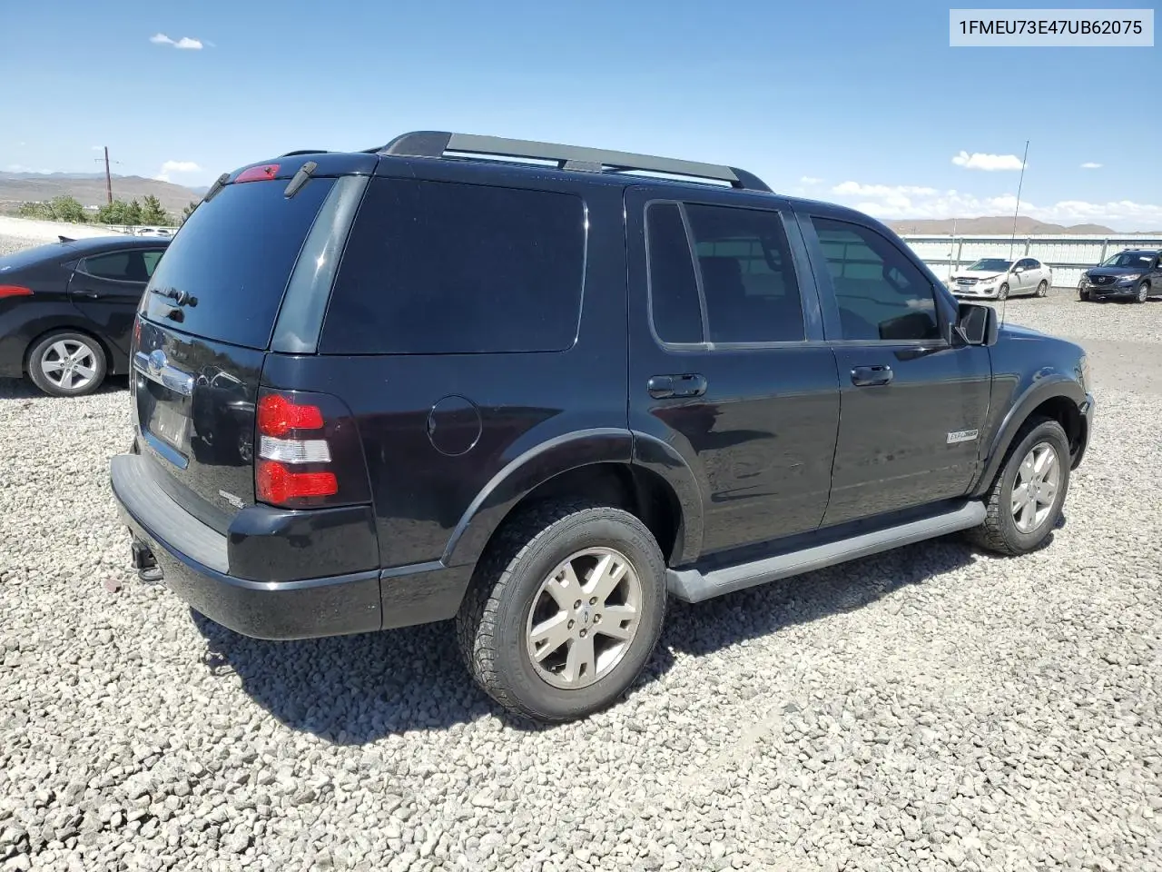 2007 Ford Explorer Xlt VIN: 1FMEU73E47UB62075 Lot: 61395685