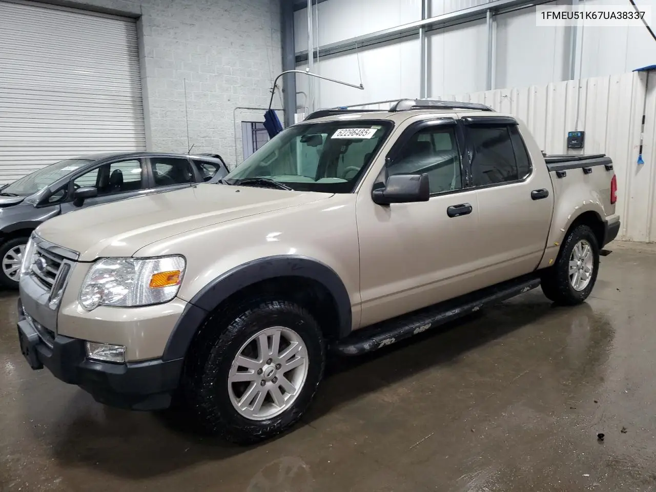 2007 Ford Explorer Sport Trac Xlt VIN: 1FMEU51K67UA38337 Lot: 62296485