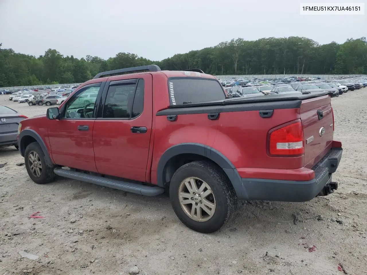 2007 Ford Explorer Sport Trac Xlt VIN: 1FMEU51KX7UA46151 Lot: 62467295