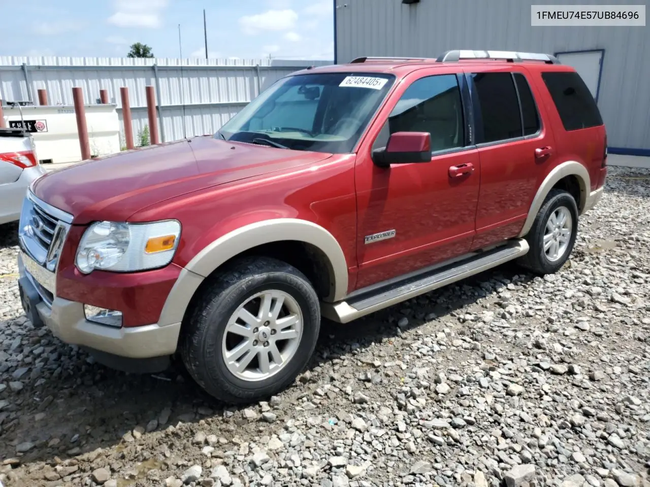 2007 Ford Explorer Eddie Bauer VIN: 1FMEU74E57UB84696 Lot: 62484405
