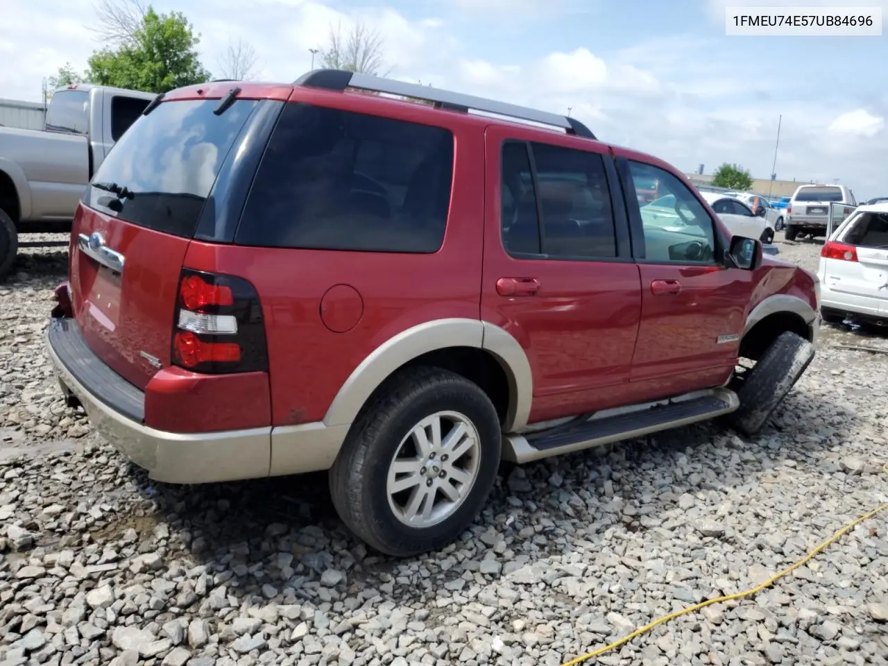 2007 Ford Explorer Eddie Bauer VIN: 1FMEU74E57UB84696 Lot: 62484405