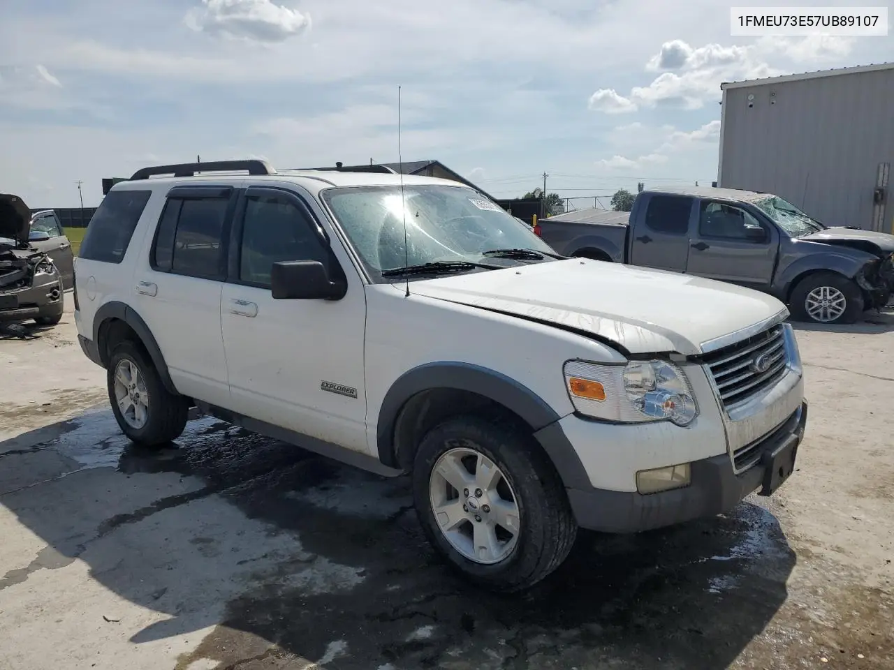 2007 Ford Explorer Xlt VIN: 1FMEU73E57UB89107 Lot: 62655375