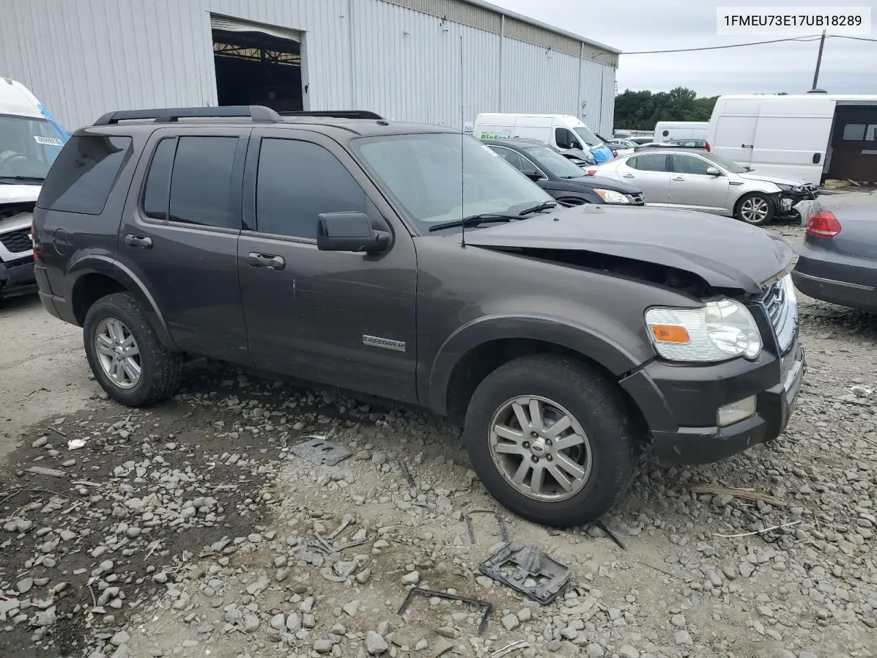 2007 Ford Explorer Xlt VIN: 1FMEU73E17UB18289 Lot: 62750635
