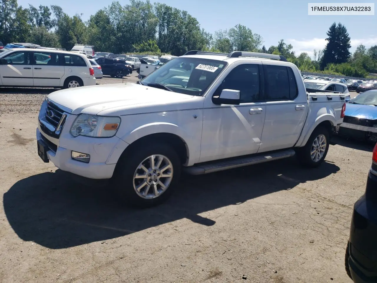 2007 Ford Explorer Sport Trac Limited VIN: 1FMEU538X7UA32283 Lot: 62751965