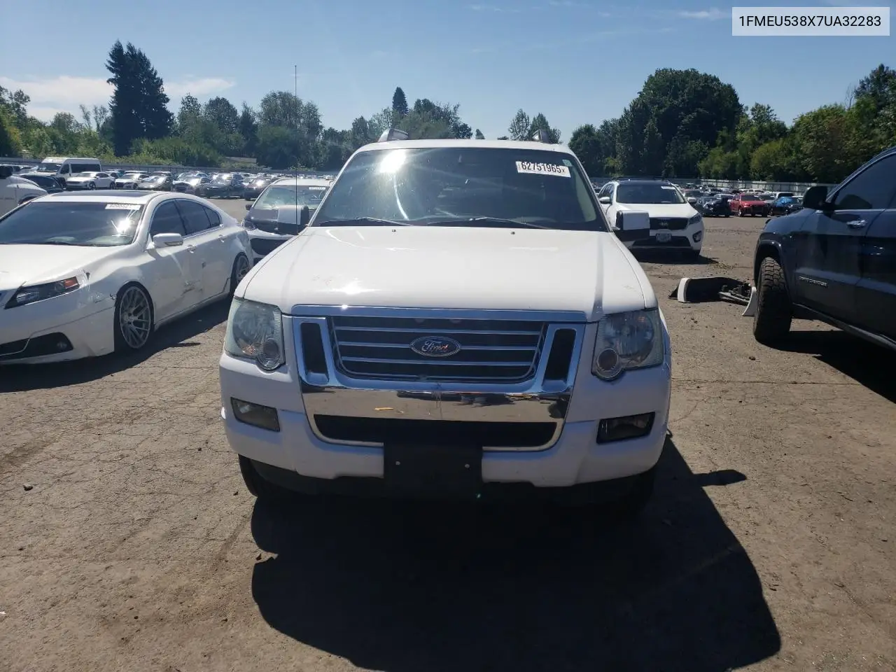 2007 Ford Explorer Sport Trac Limited VIN: 1FMEU538X7UA32283 Lot: 62751965