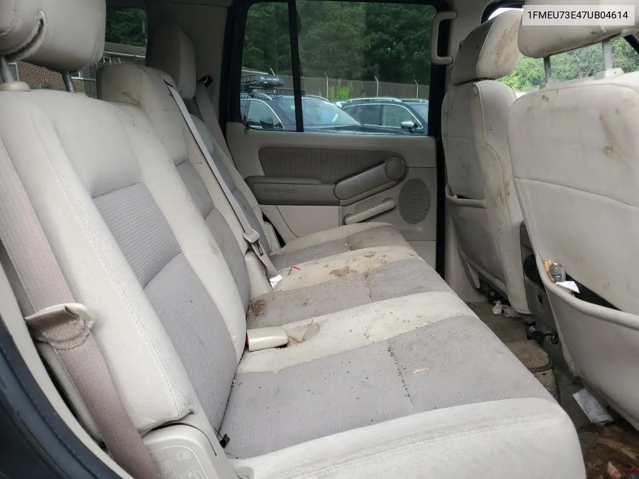 2007 Ford Explorer Xlt VIN: 1FMEU73E47UB04614 Lot: 64620515