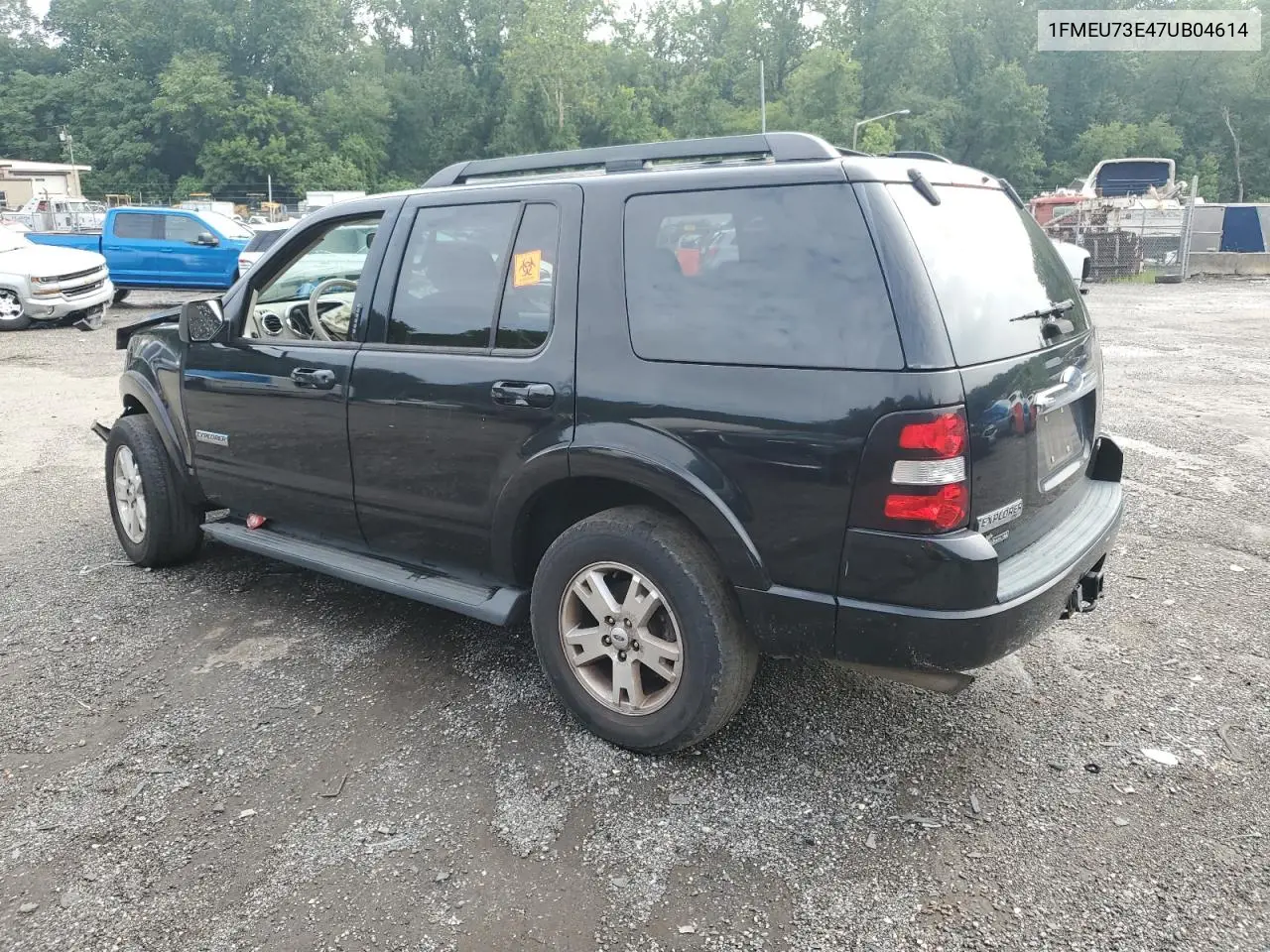 2007 Ford Explorer Xlt VIN: 1FMEU73E47UB04614 Lot: 64620515