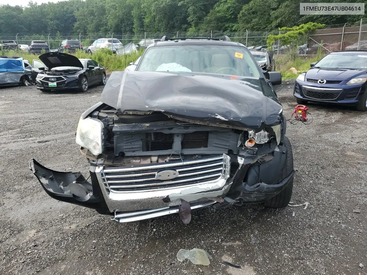 2007 Ford Explorer Xlt VIN: 1FMEU73E47UB04614 Lot: 64620515