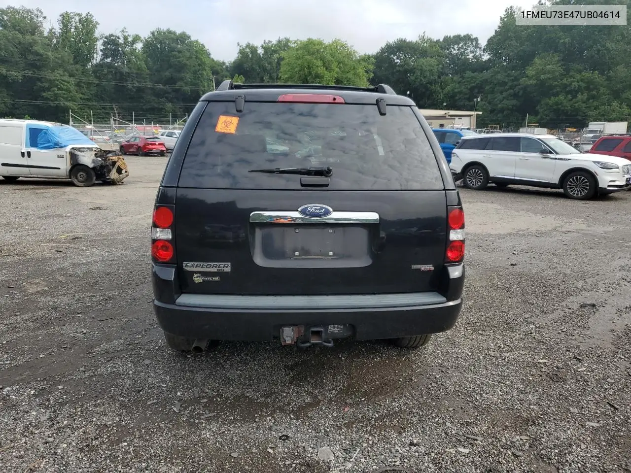 2007 Ford Explorer Xlt VIN: 1FMEU73E47UB04614 Lot: 64620515