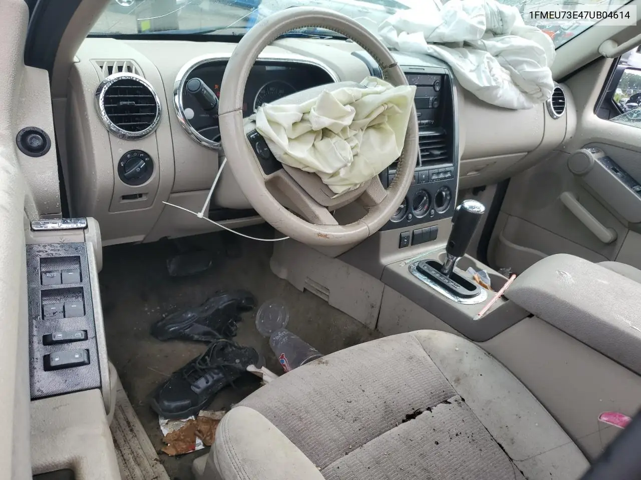 2007 Ford Explorer Xlt VIN: 1FMEU73E47UB04614 Lot: 64620515