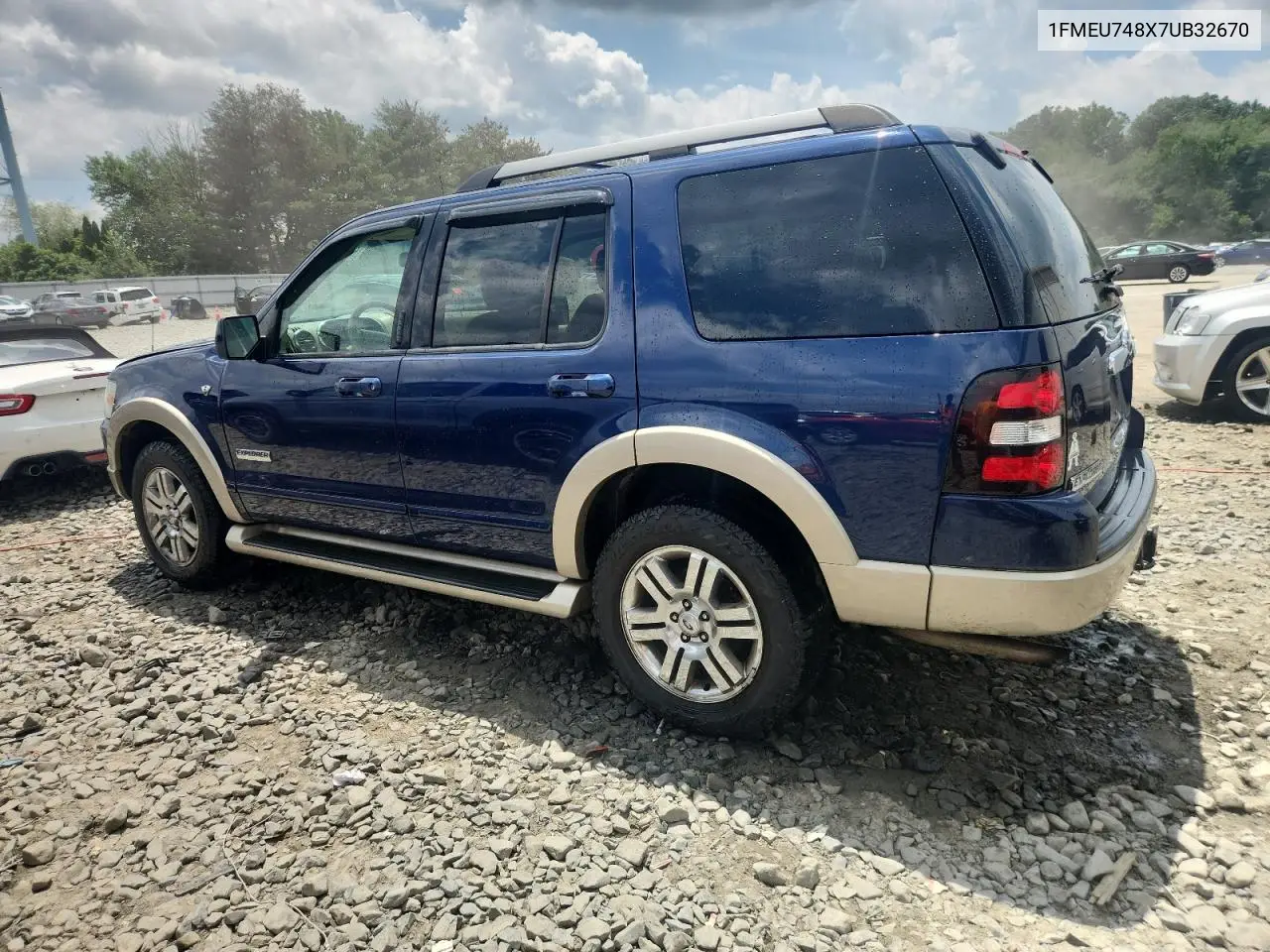 2007 Ford Explorer Eddie Bauer VIN: 1FMEU748X7UB32670 Lot: 64760445