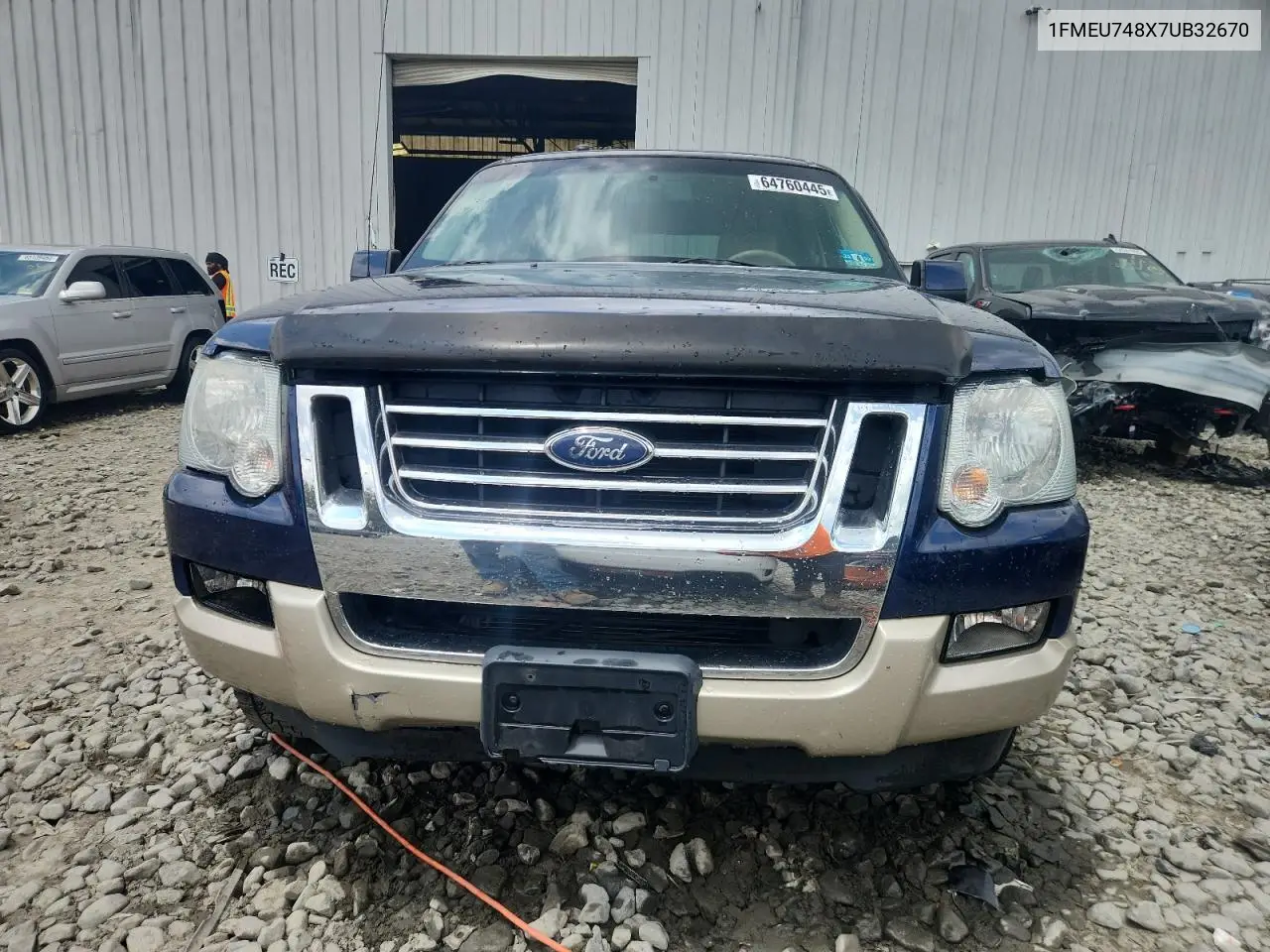 2007 Ford Explorer Eddie Bauer VIN: 1FMEU748X7UB32670 Lot: 64760445