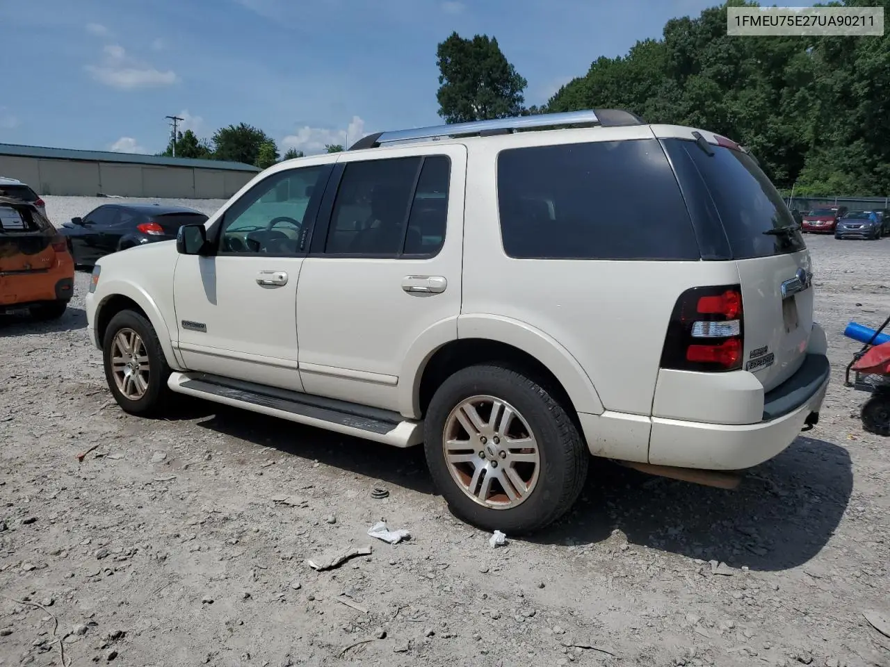 2007 Ford Explorer Limited VIN: 1FMEU75E27UA90211 Lot: 65130105
